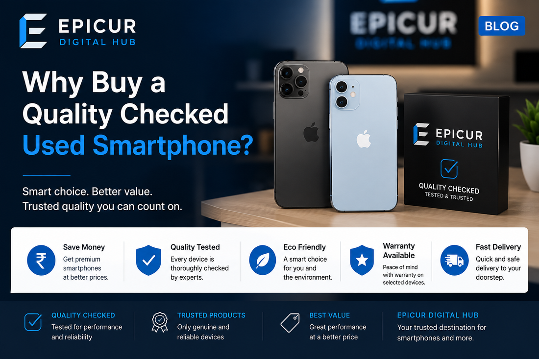 Why Buy a Quality Checked Used Smartphone?