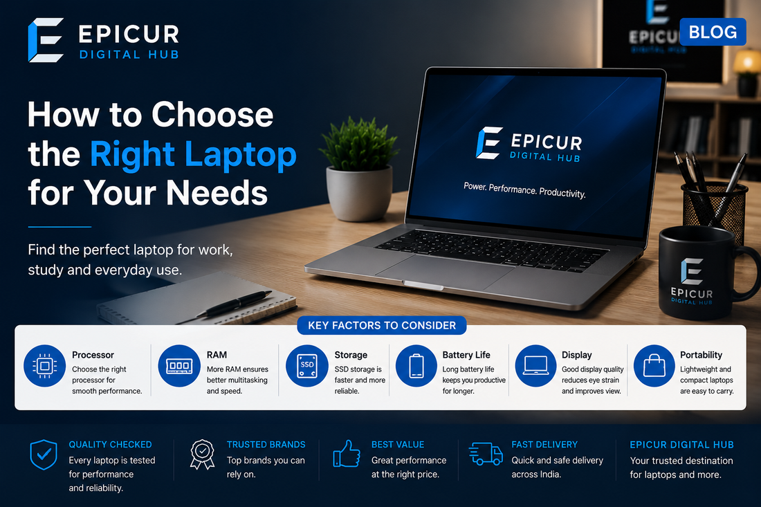 How to Choose the Right Laptop for Your Needs
