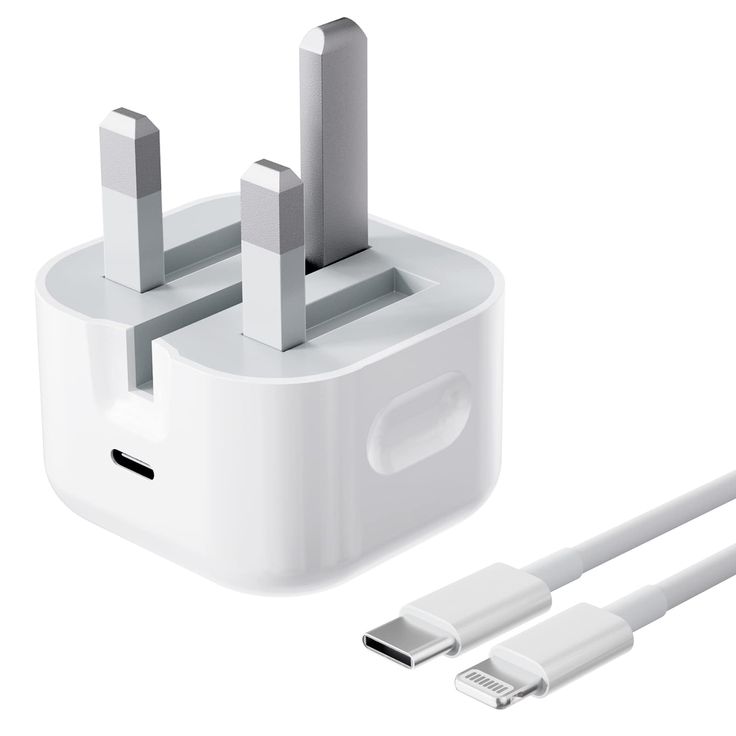 Apple 20W USB-C Fast Charger Adapter with USB-C