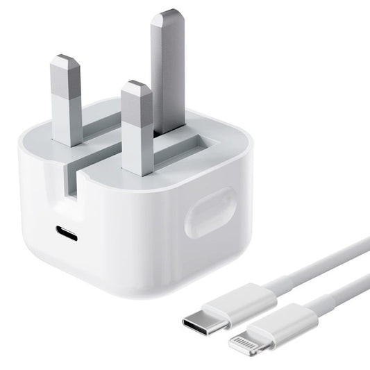 Apple 20W USB-C Fast Charger Adapter with USB-C